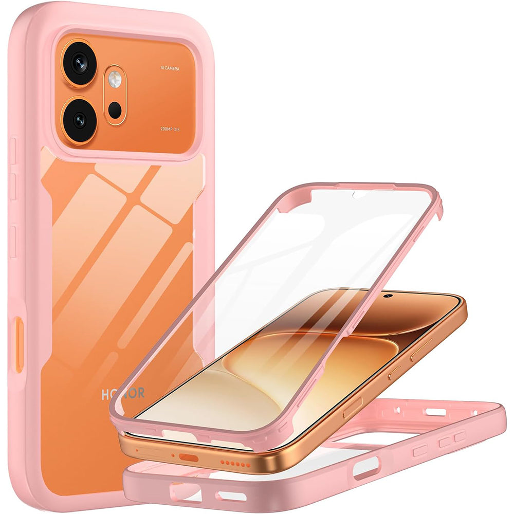 Coque pour Honor 600 Pro / 600, Techsuit, ColorVerse 360, Rose