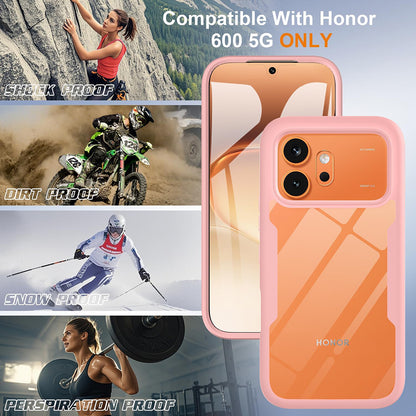 Coque pour Honor 600 Pro / 600, Techsuit, ColorVerse 360, Rose