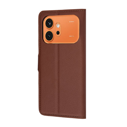 Coque pour Honor 600 Pro / 600, Techsuit, Leather Folio, Marron