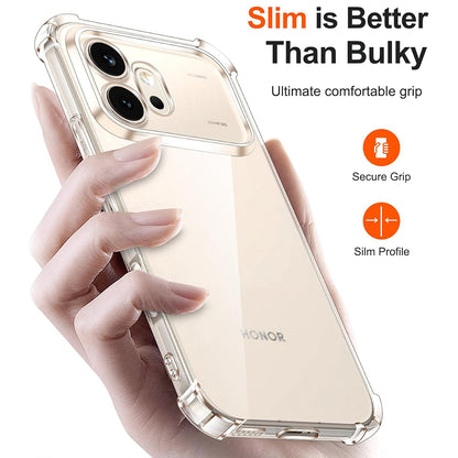 Étui pour Honor 600 Pro, Techsuit, Shockproof Clear, Transparent