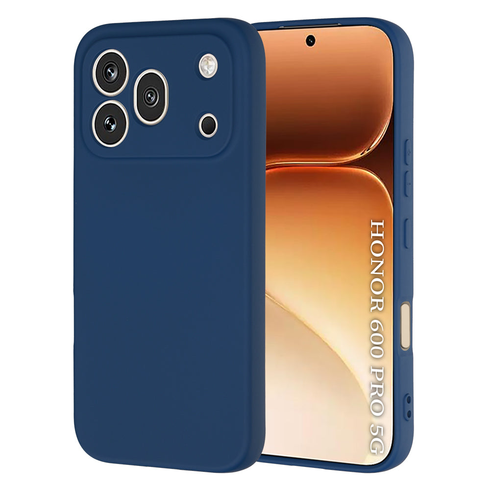 Hülle für Honor 600 Pro, Techsuit, SoftFlex, Marineblau