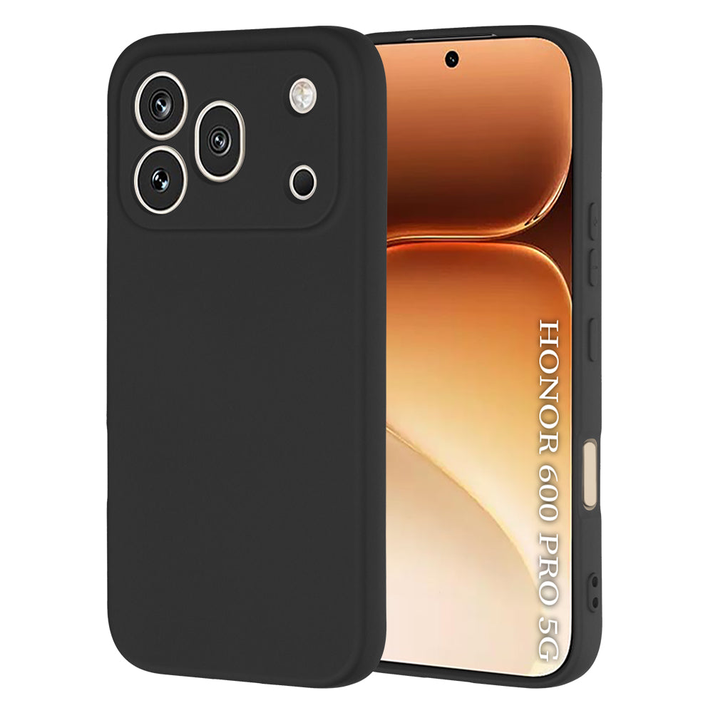 Hülle für Honor 600 Pro, Techsuit, SoftFlex, Schwarz