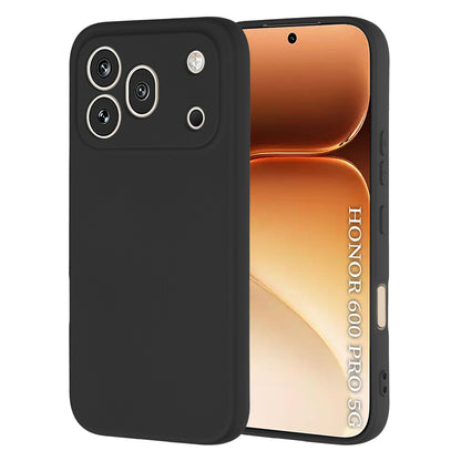 Hülle für Honor 600 Pro, Techsuit, SoftFlex, Schwarz
