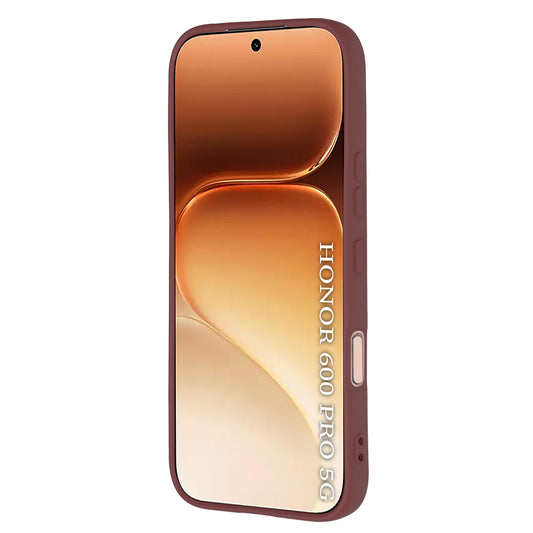 Hülle für Honor 600 Pro, Techsuit, SoftFlex, Weinrot