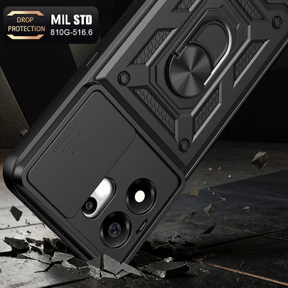 Coque pour Honor 600 Smart, Techsuit, CamShield, Bleue