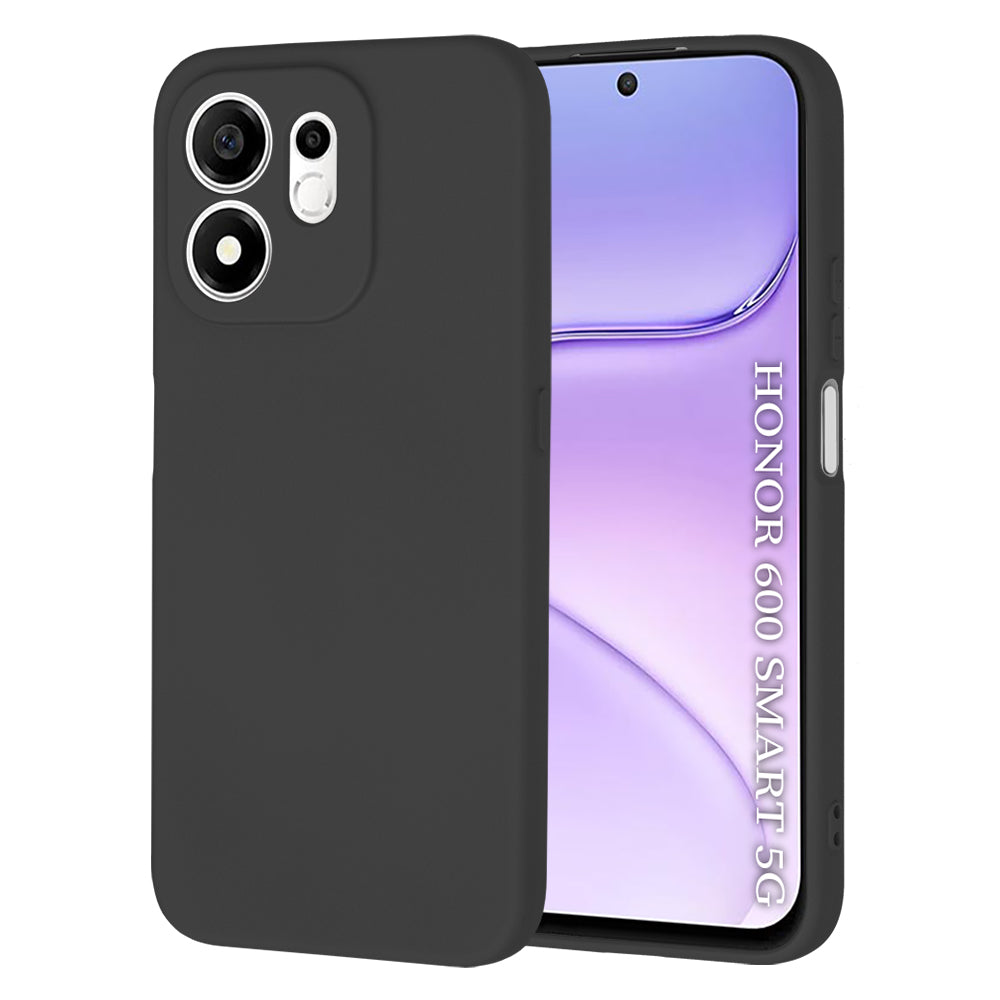 Coque pour Honor 600 Smart, Techsuit, SoftFlex, Noire