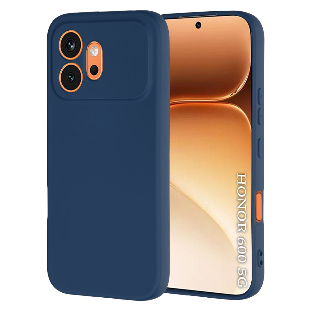 Hülle für Honor 600, Techsuit, SoftFlex, Marineblau