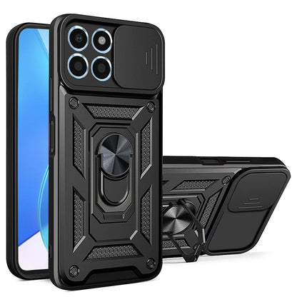 Case for Honor 70 Lite / X6 / X8 5G, Techsuit, CamShield, Black