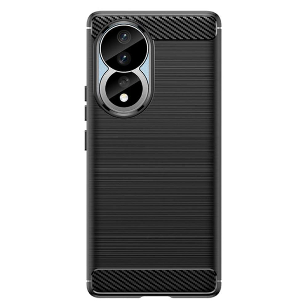 Hülle für Honor 90 / 80, Techsuit, Carbon, Schwarz