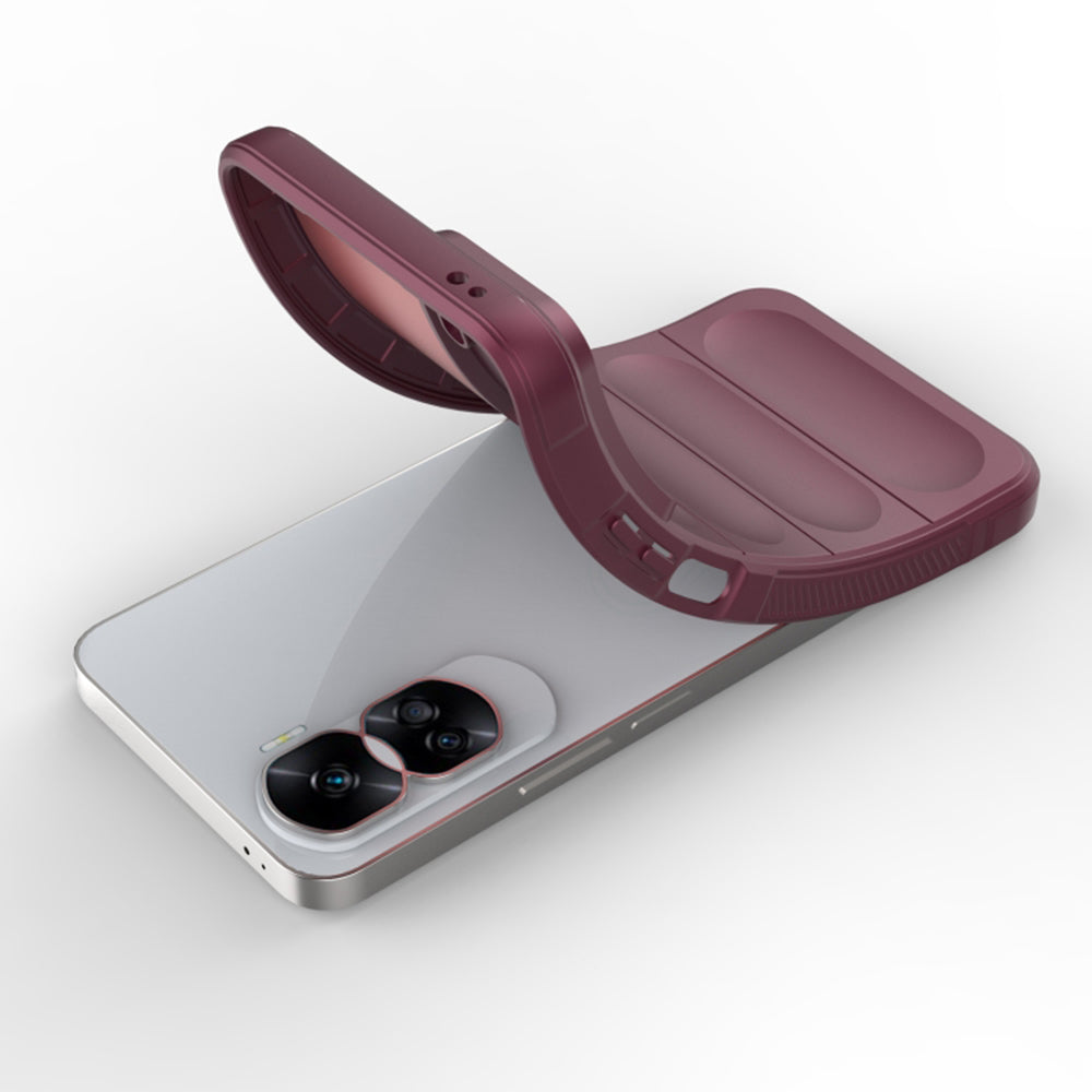 Hülle für Honor 90 Lite, Techsuit, Magic Shield, Grün