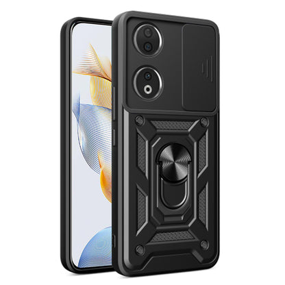 Coque pour Honor 90, Techsuit, CamShield, Noire