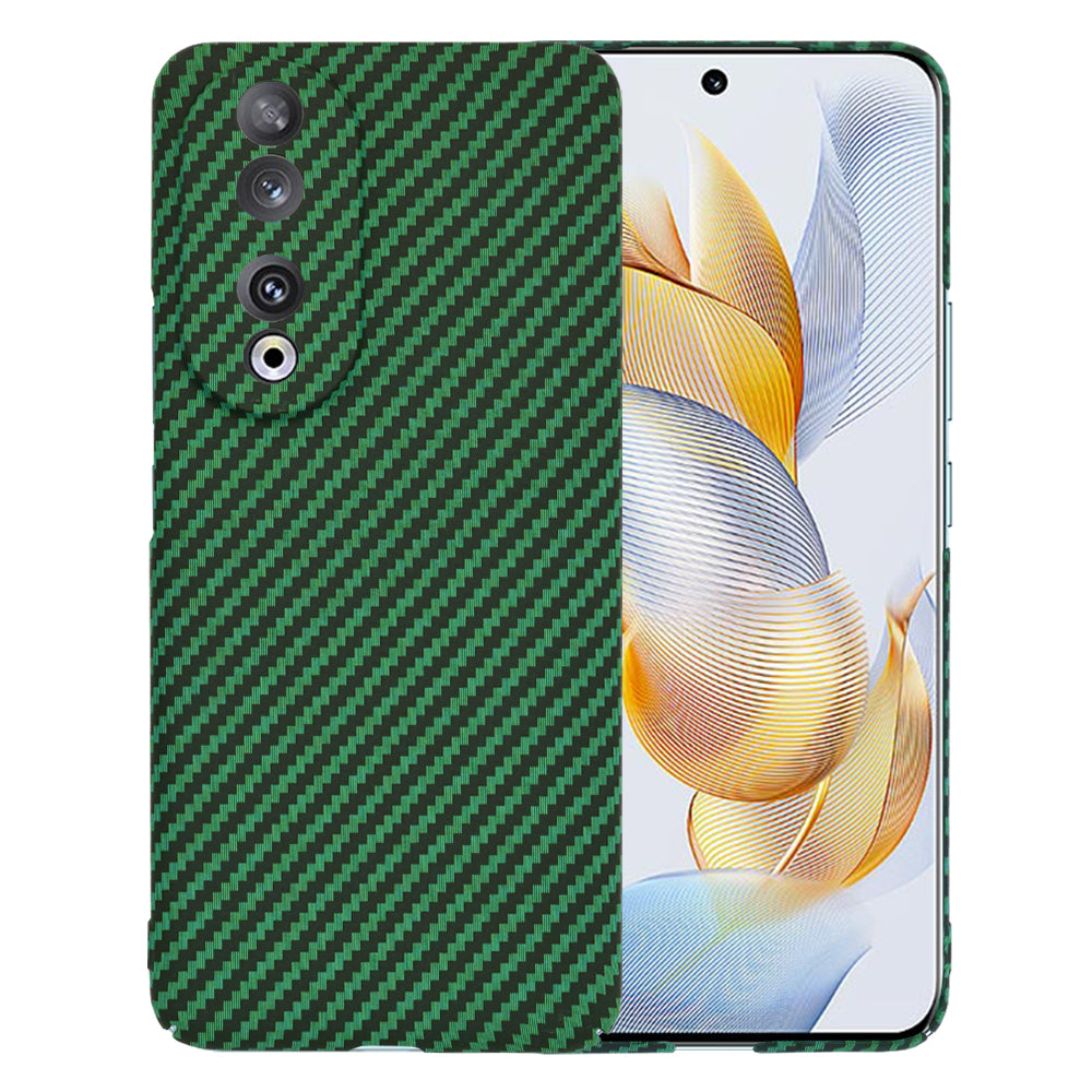 Case for Honor 90, Techsuit, Carbonite FiberShell, Green