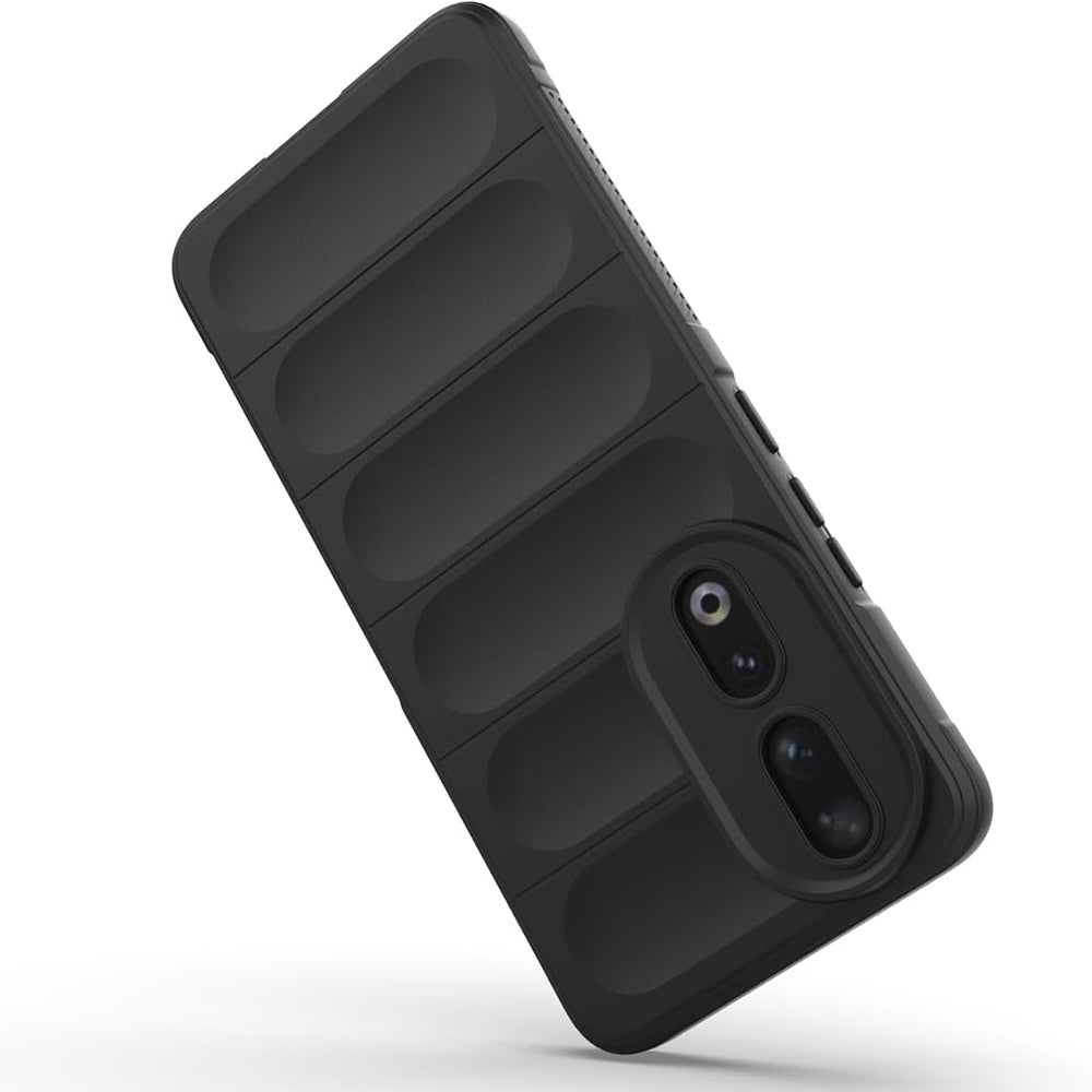 Coque pour Honor 90, Techsuit, Magic Shield, Noire