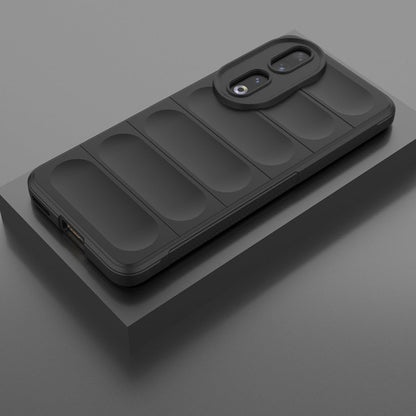 Coque pour Honor 90, Techsuit, Magic Shield, Noire