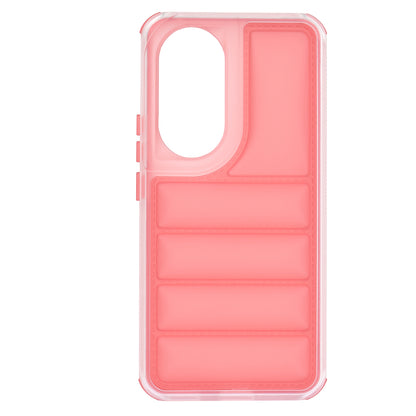 Coque pour Honor 90, Techsuit, Wave Shield, Rouge