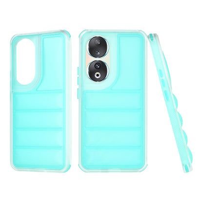 Coque pour Honor 90, Techsuit, Wave Shield, Turquoise