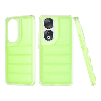 Coque pour Honor 90, Techsuit, Wave Shield, Vert
