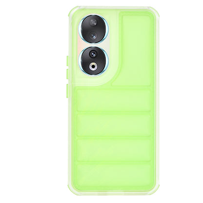 Coque pour Honor 90, Techsuit, Wave Shield, Vert