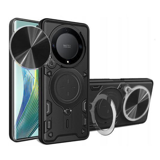 Hülle für Honor Magic5 Lite, Techsuit, CamGuard Pro, Schwarz