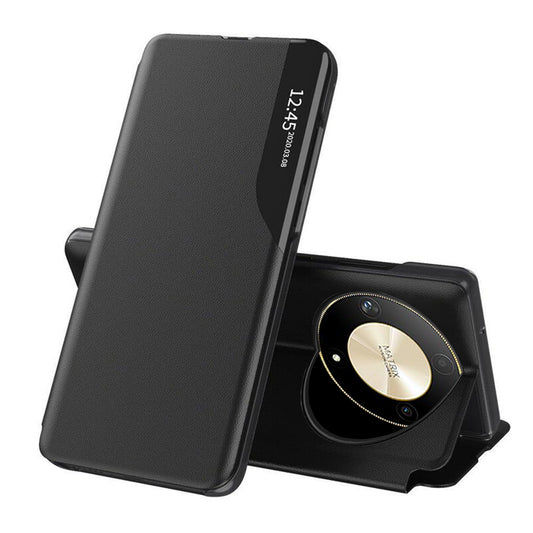 Hülle für Honor Magic6 Lite, Techsuit, eFold, Schwarz