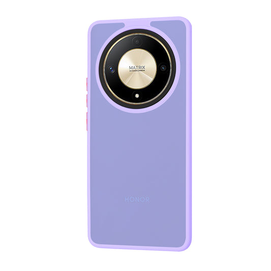 Coque pour Honor Magic6 Lite, Techsuit, HaloFrost, Violet Clair