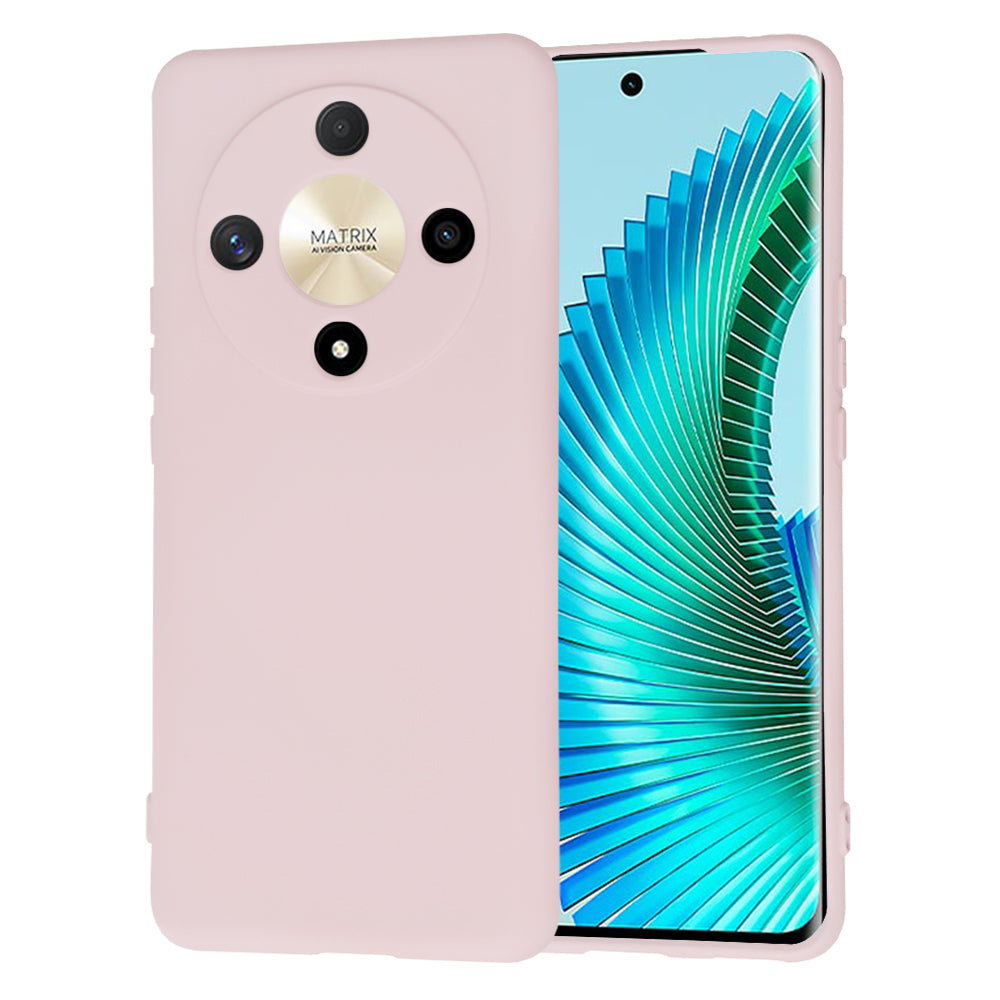 Coque pour Honor Magic6 Lite, Techsuit, SoftFlex, Rose