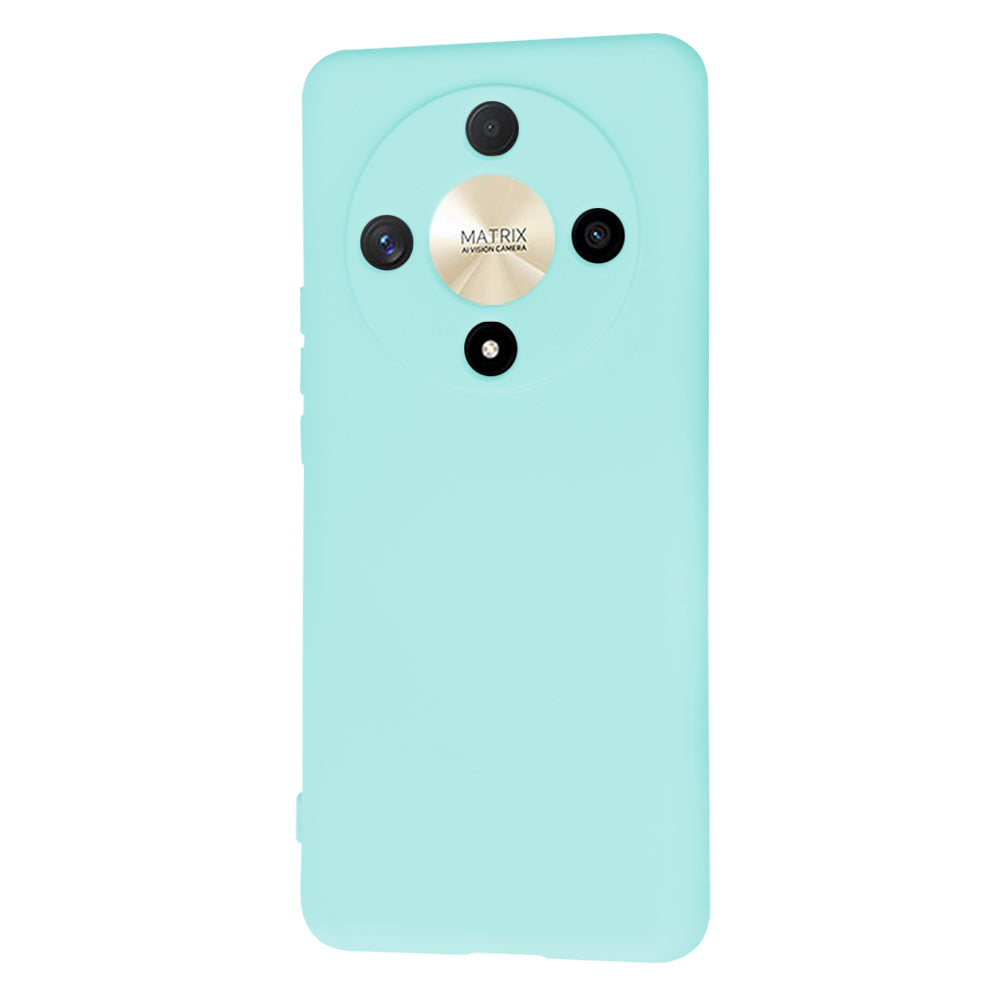 Coque pour Honor Magic6 Lite, Techsuit, SoftFlex, Turquoise