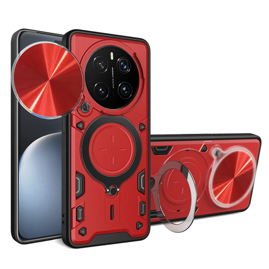 Case for Honor Magic7 Pro, Techsuit, CamGuard Pro, Red
