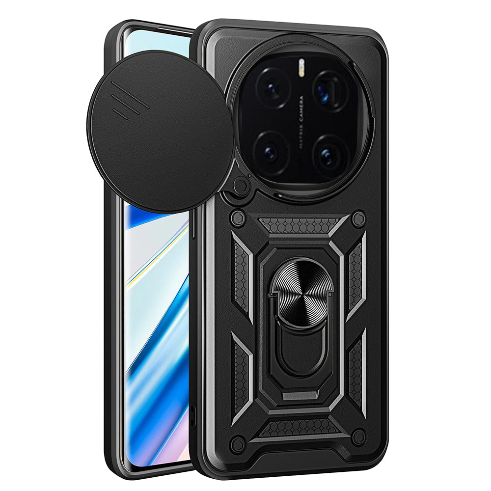 Hülle für Honor Magic7 Pro, Techsuit, CamShield, Schwarz
