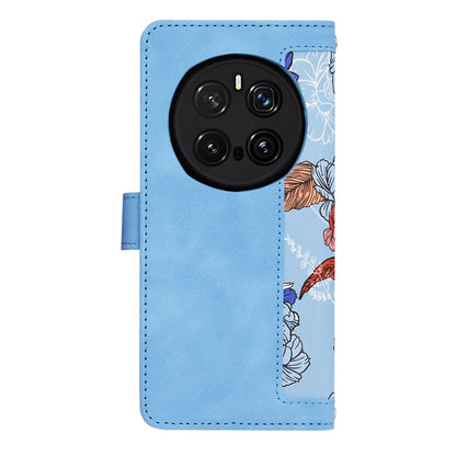 Coque pour Honor Magic7 Pro, Techsuit, FlipCraft, Bleu