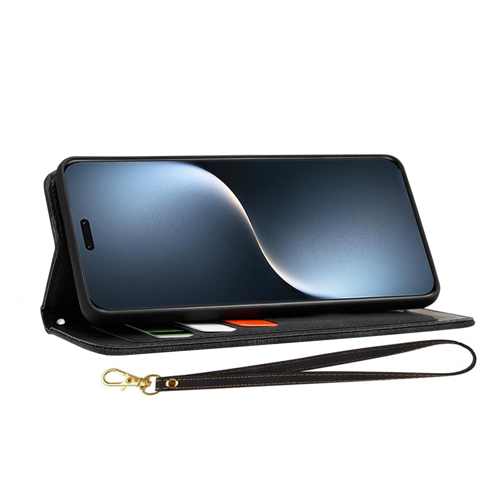 Coque pour Honor Magic7 Pro, Techsuit, FlipCraft, Noire