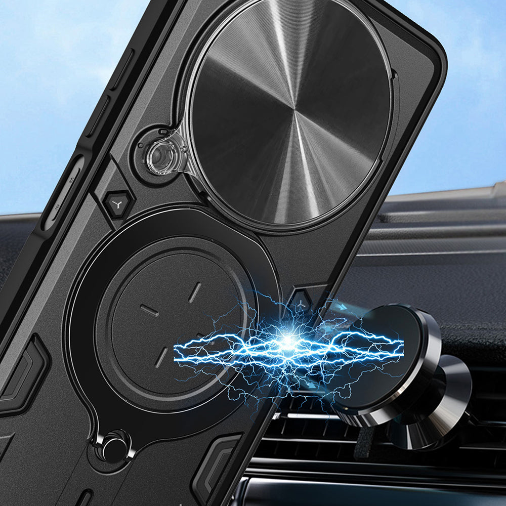 Case for Honor Magic8 Lite, Techsuit, CamGuard Pro, Blue