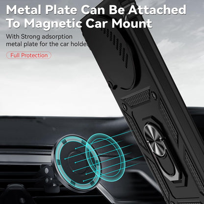 Étui pour Honor Magic8 Lite, Techsuit, CamShield, Bleu