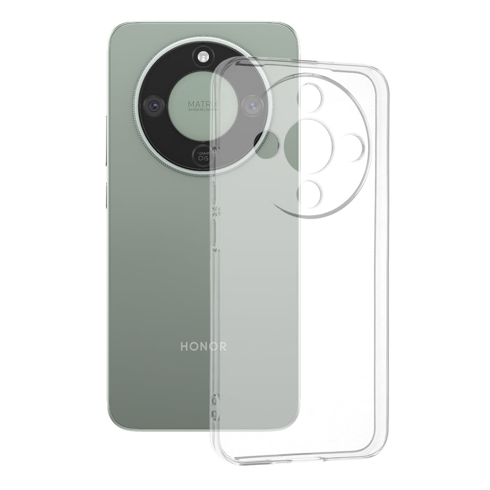 Étui pour Honor Magic8 Lite, Techsuit, Clair, Transparent