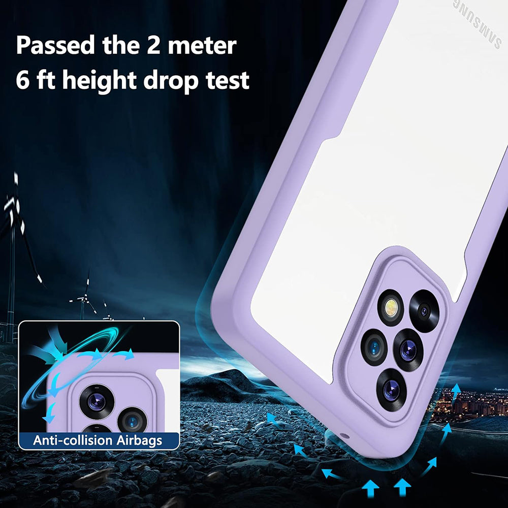 Hülle für Honor Magic8 Lite, Techsuit, ColorVerse 360, Lila