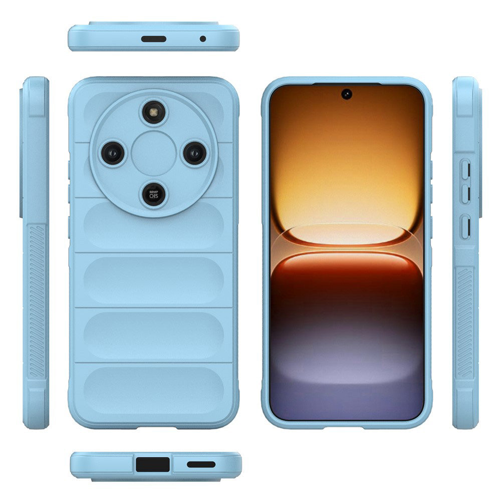 Hülle für Honor Magic8 Lite, Techsuit, Magic Shield, Blau