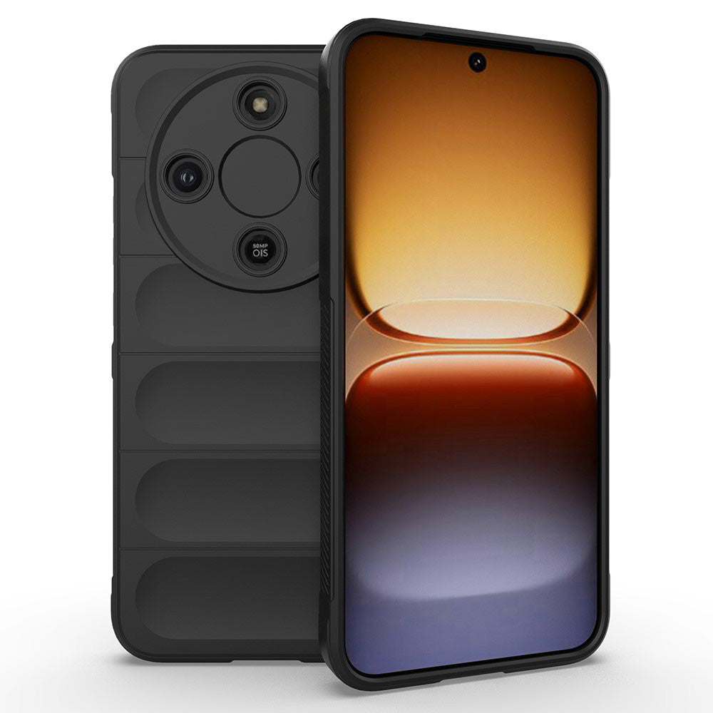 Hülle für Honor Magic8 Lite, Techsuit, Magic Shield, Schwarz
