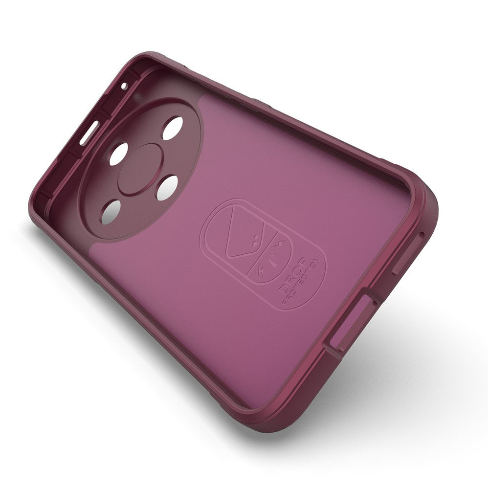 Case for Honor Magic8 Lite, Techsuit, Magic Shield, Burgundy