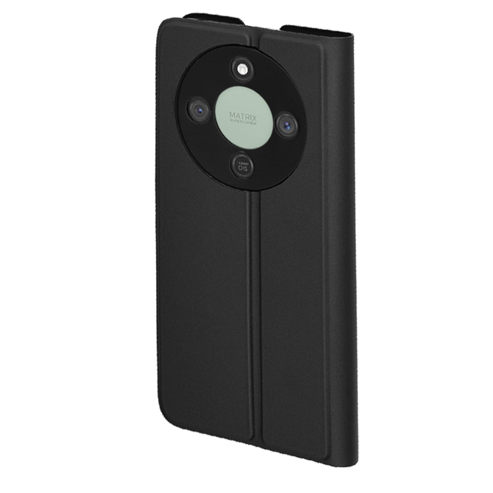 Étui pour Honor Magic8 Lite, Techsuit, Magskin Book, Noir