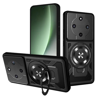 Étui pour Honor Magic8 Lite, Techsuit, RuggedCam, Noir