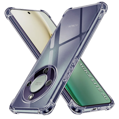 Étui pour Honor Magic8 Lite, Techsuit, Shockproof Clear, Fumé