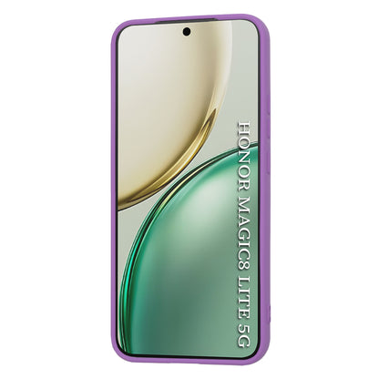 Hülle für Honor Magic8 Lite, Techsuit, SoftFlex, Lila