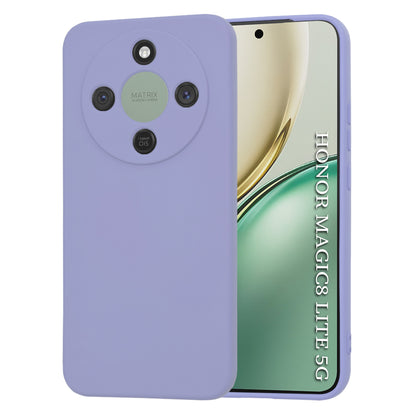 Étui pour Honor Magic8 Lite, Techsuit, SoftFlex, Violet Clair