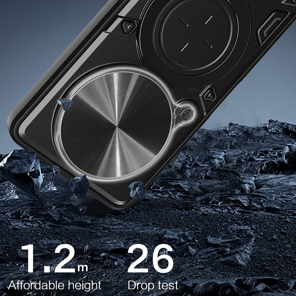 Case for Honor Magic8 Pro, Techsuit, CamGuard Pro, Black