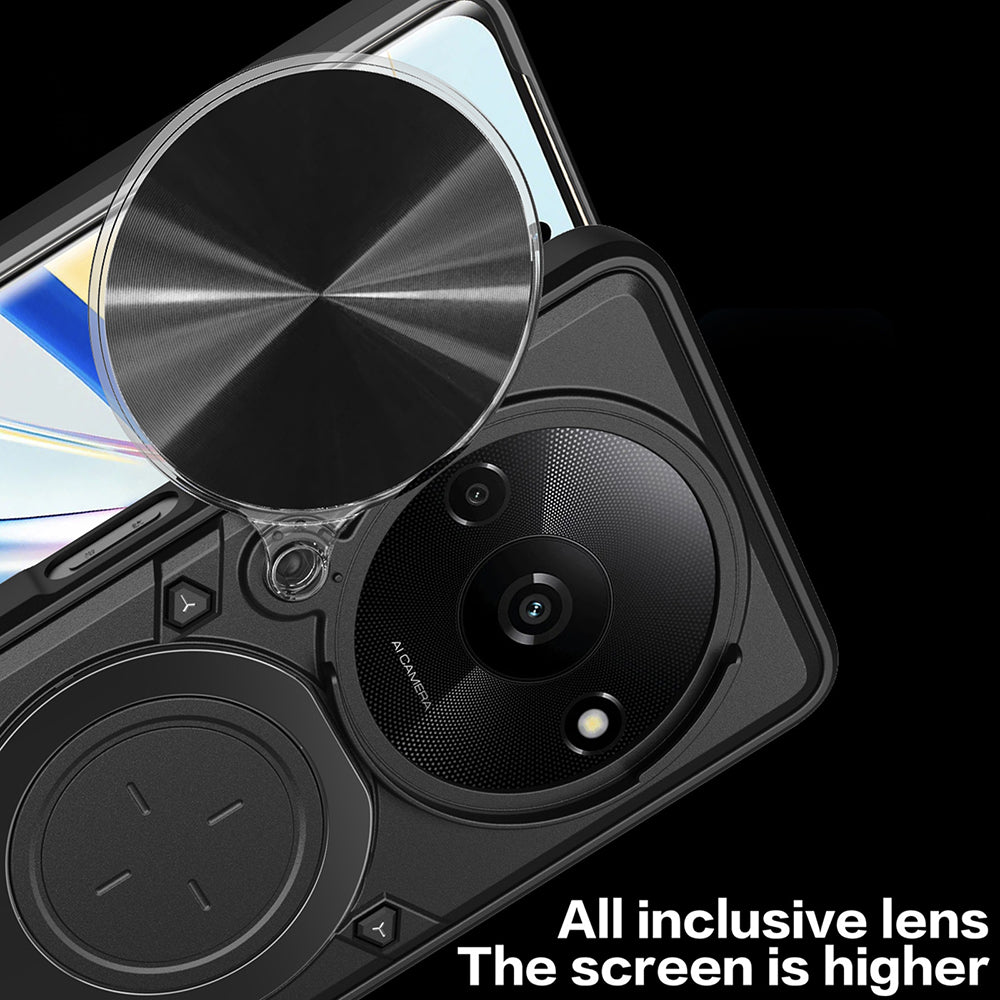 Hülle für Honor Magic8 Pro, Techsuit, CamGuard Pro, Rot