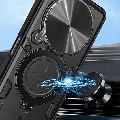 Étui pour Honor Magic8 Pro, Techsuit, CamGuard Pro, Rose Doré