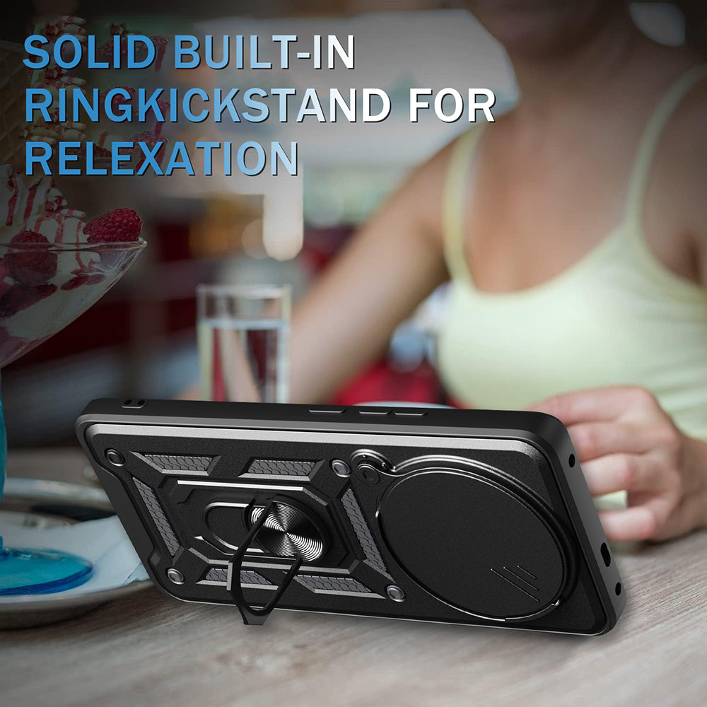 Hülle für Honor Magic8 Pro, Techsuit, CamShield, Grün