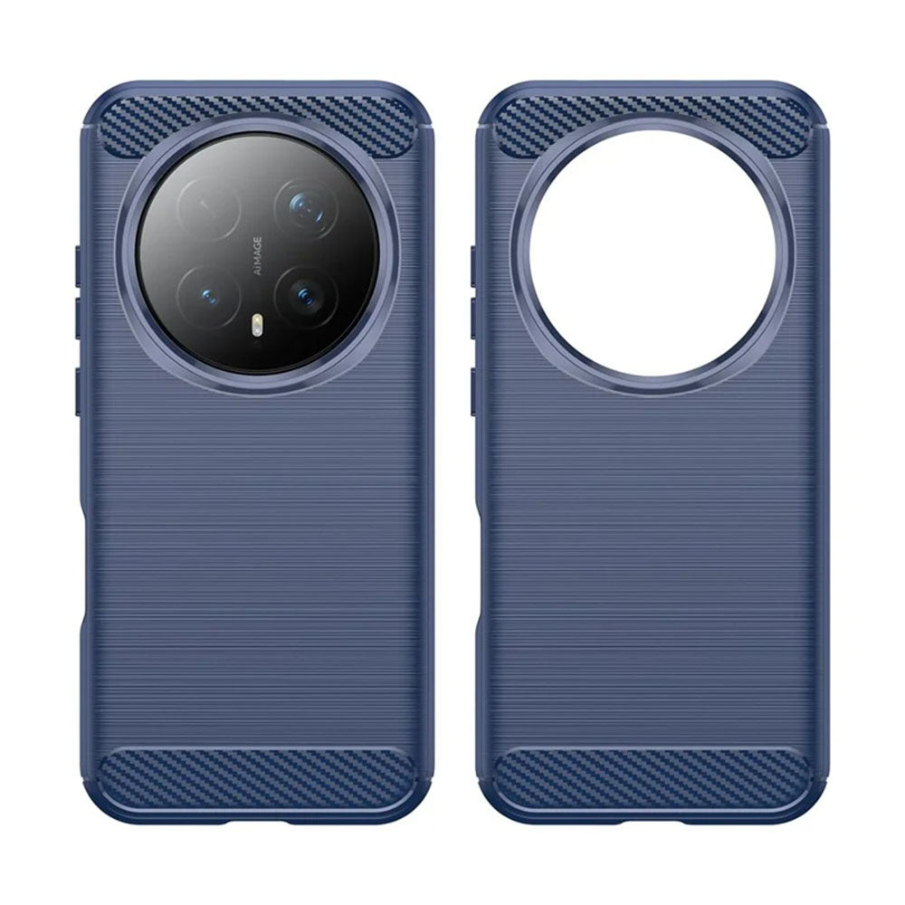 Hülle für Honor Magic8 Pro, Techsuit, Carbon, Blau