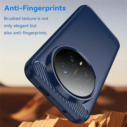 Hülle für Honor Magic8 Pro, Techsuit, Carbon, Blau