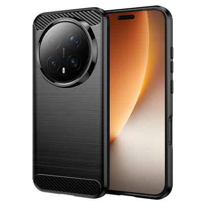 Coque pour Honor Magic8 Pro, Techsuit, Carbone, Noire